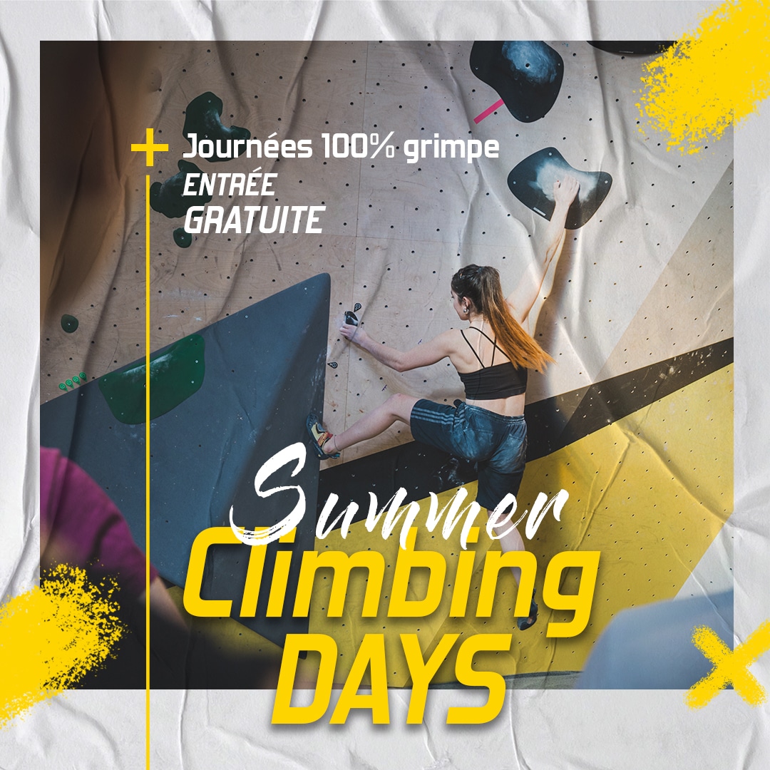 Summer Climbing Days à Vertical’Art Toulon, escalade gratuite pour tous en juillet 2024