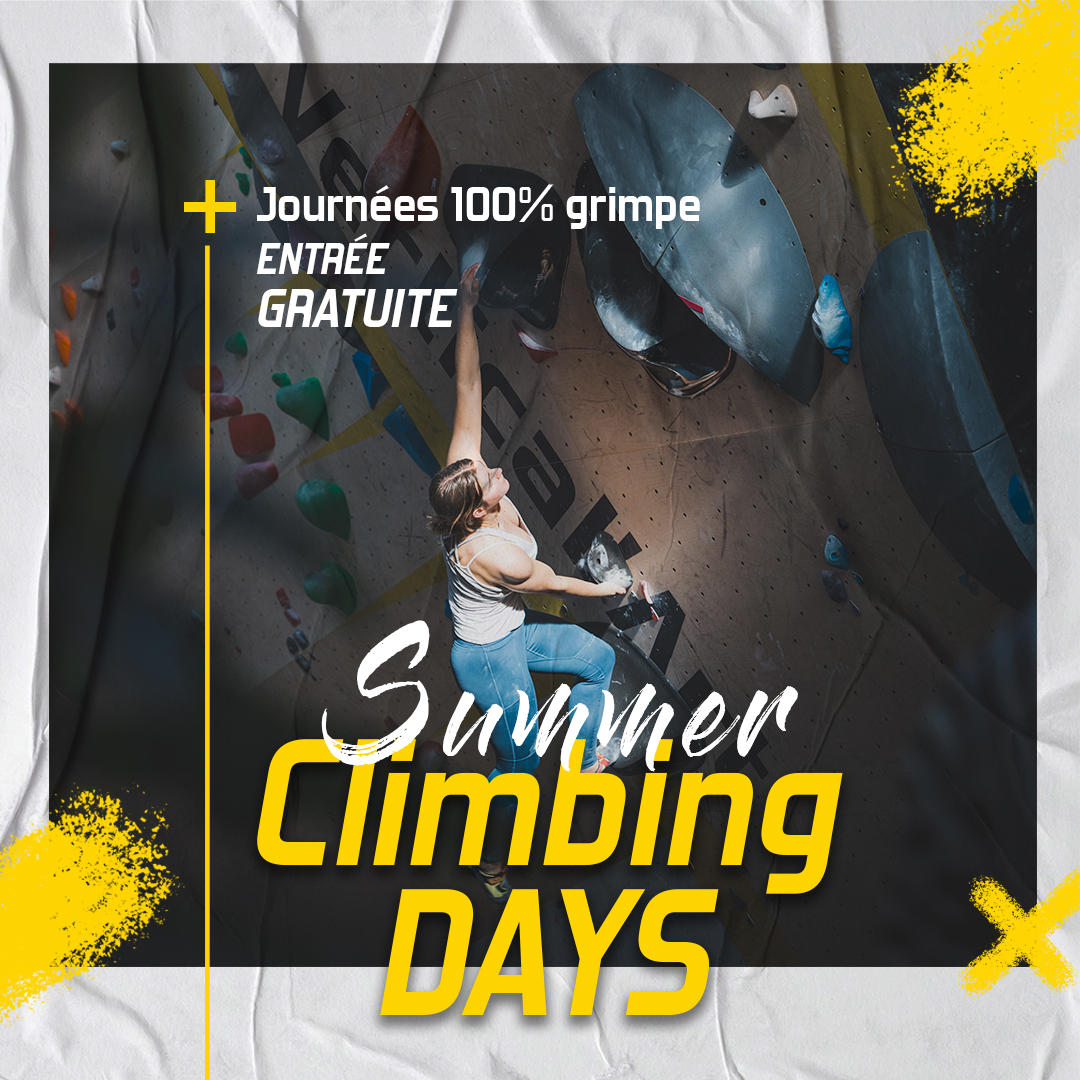 Summer Climbing Days à Vertical’Art Toulon, escalade gratuite pour tous en août 2024