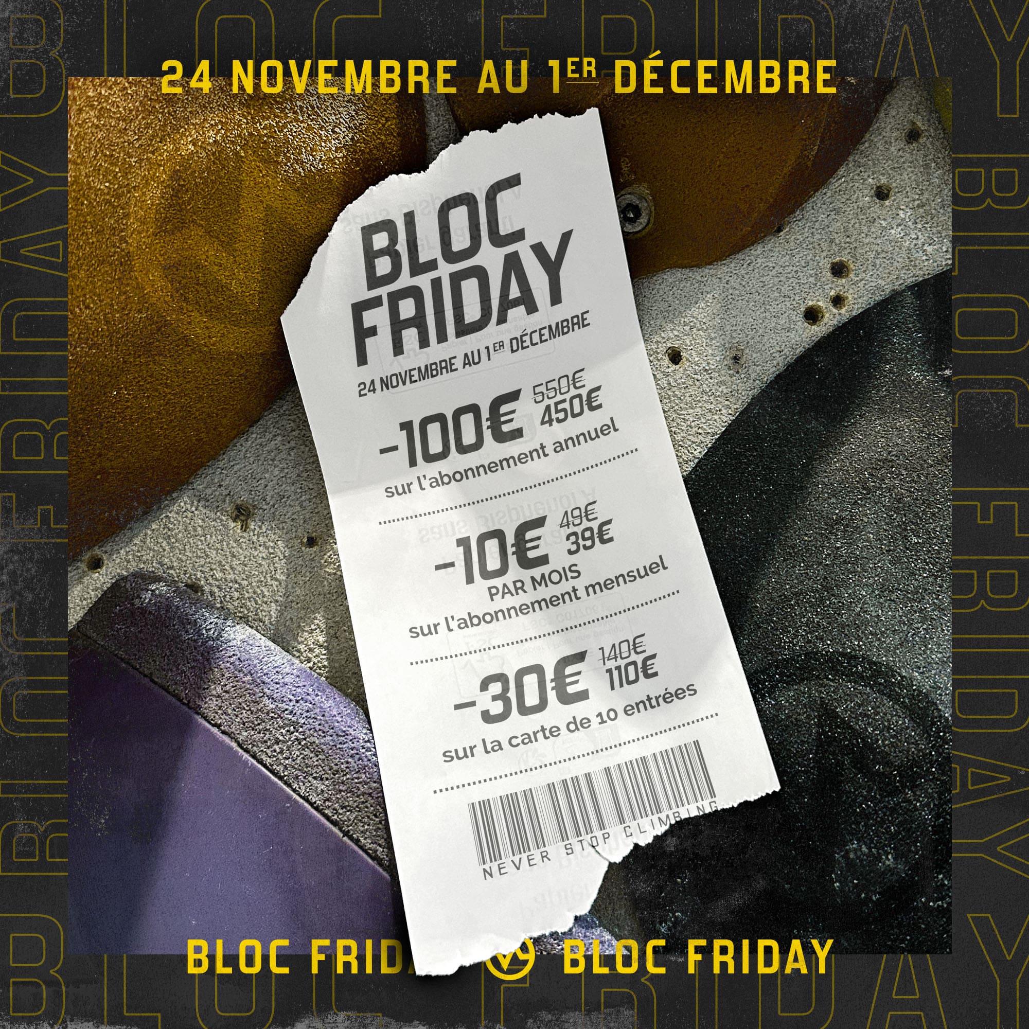 BLOC FRIDAY - Toulon La Valette - Insta